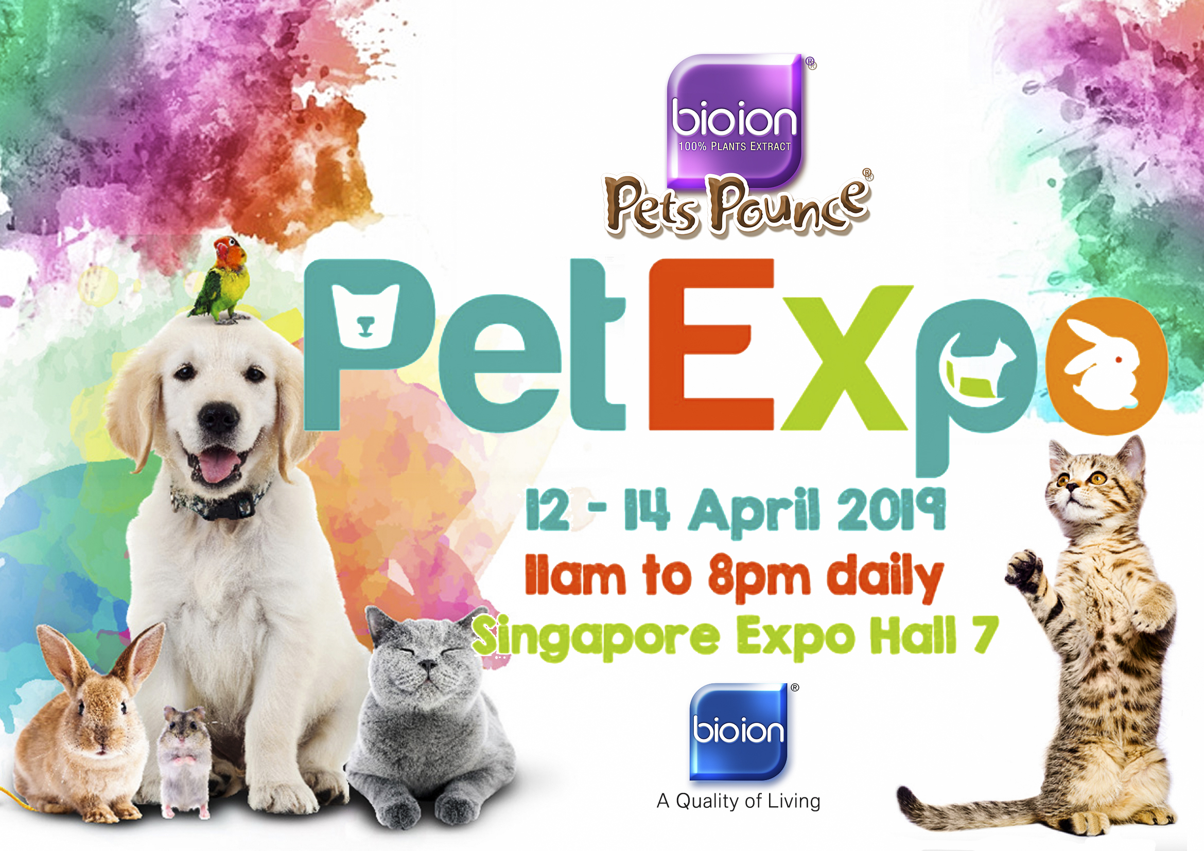 The Pet Expo 2019, Singapore - Bioion World