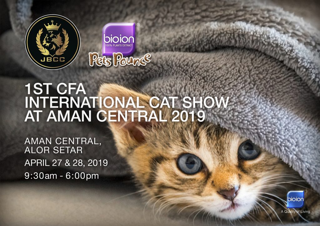 1st CFA International Cat Show Malaysia Bioion World